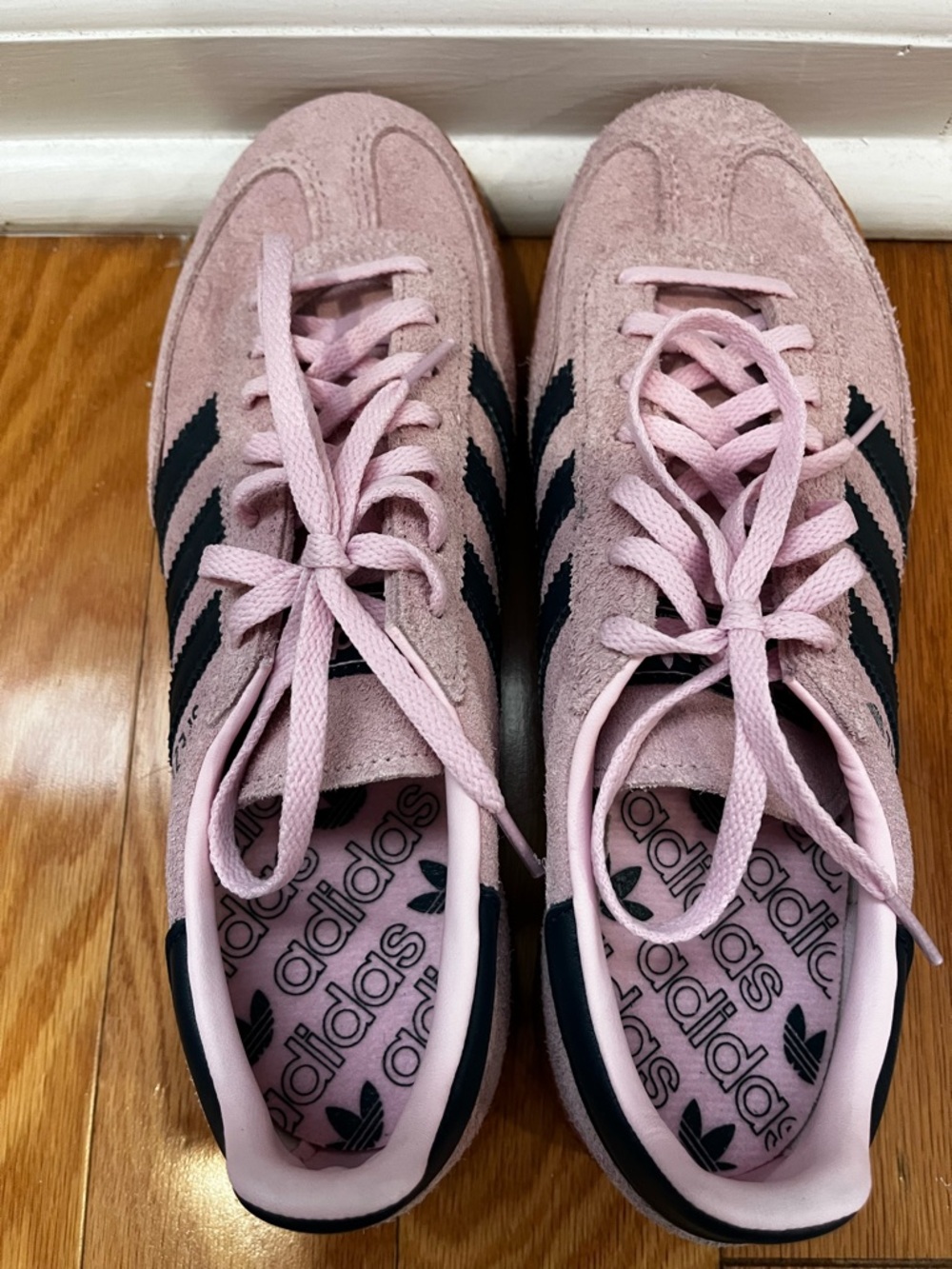 Brand new Adidas Handball Spezial Shoes in Pink /Arctic Night - Picture 12 of 12